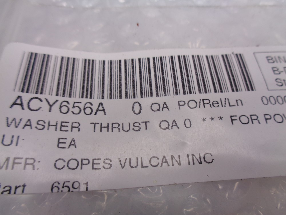 COPES VULCAN 6591 WASHER NSNP