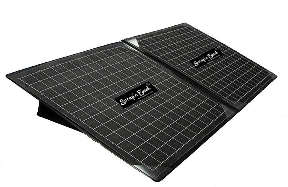 Magnetic Portable Scrapbook Grid Layout Ergonomic Work Surface