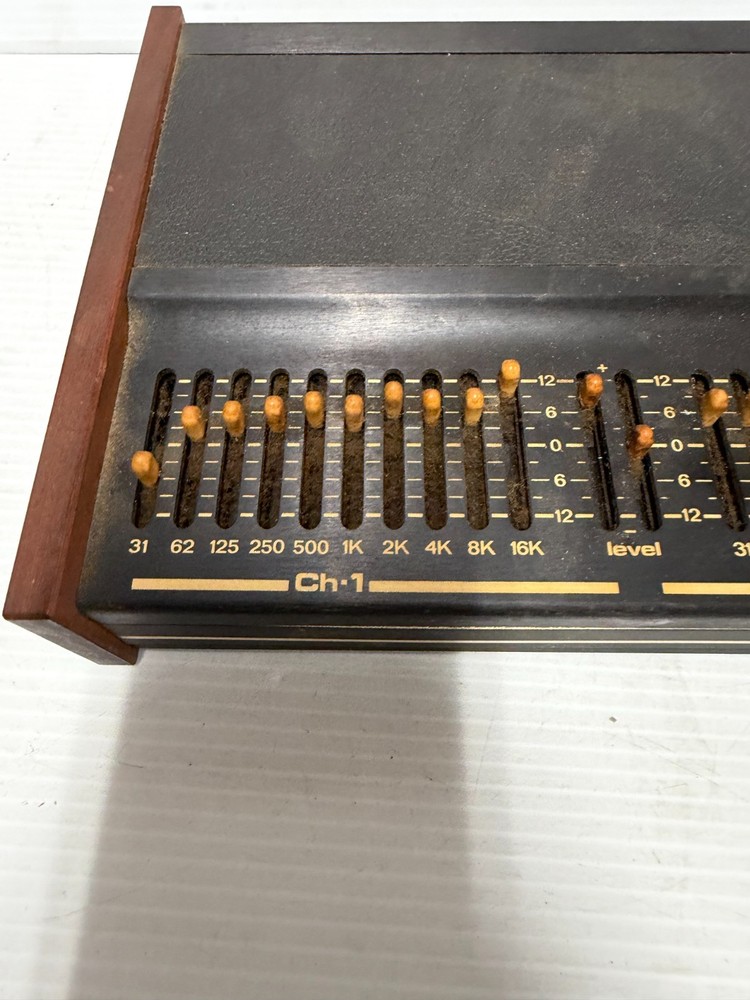 Vintage MXR Graphic Stereo Equalizer model no.114 UNTESTED