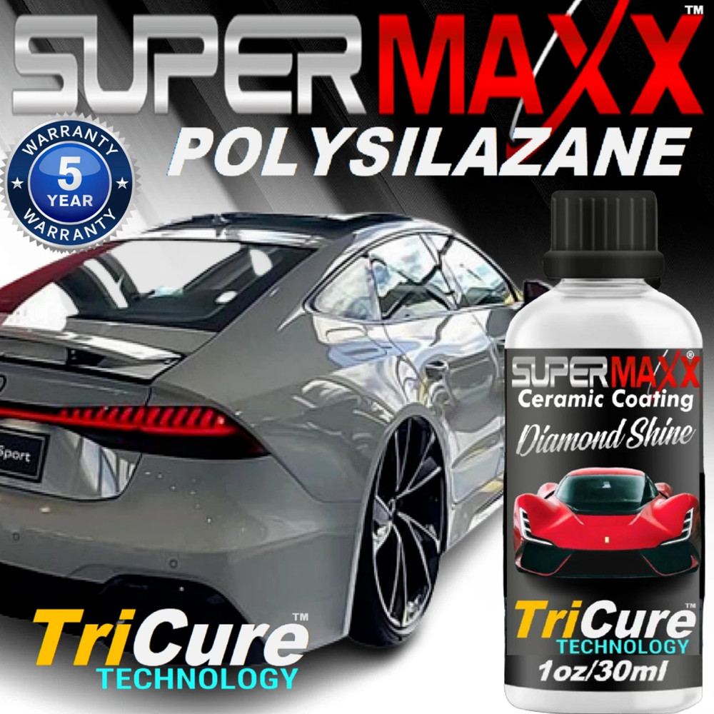 CERAMIC CAR COATING XTREME NANO 9H POLYSILAZANE SCRATCH RESISTANT 'GLOSS" 30ML