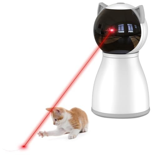 Automatic Cat Laser Toy Motion Activated Rechargeable Random Trajectory USB