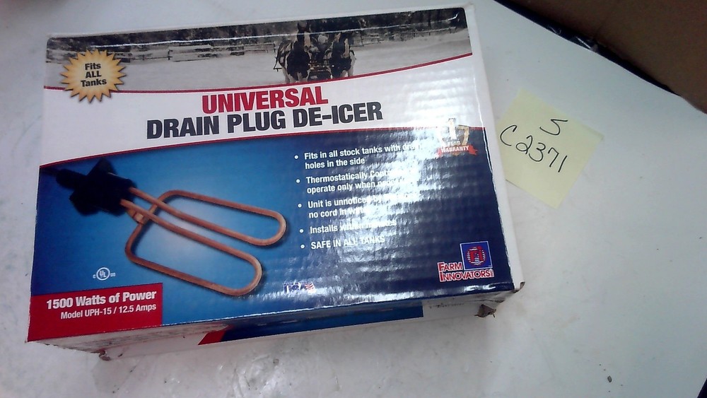 UNIVERSAL DRAIN PLUG DE ICER ( 1500W)
