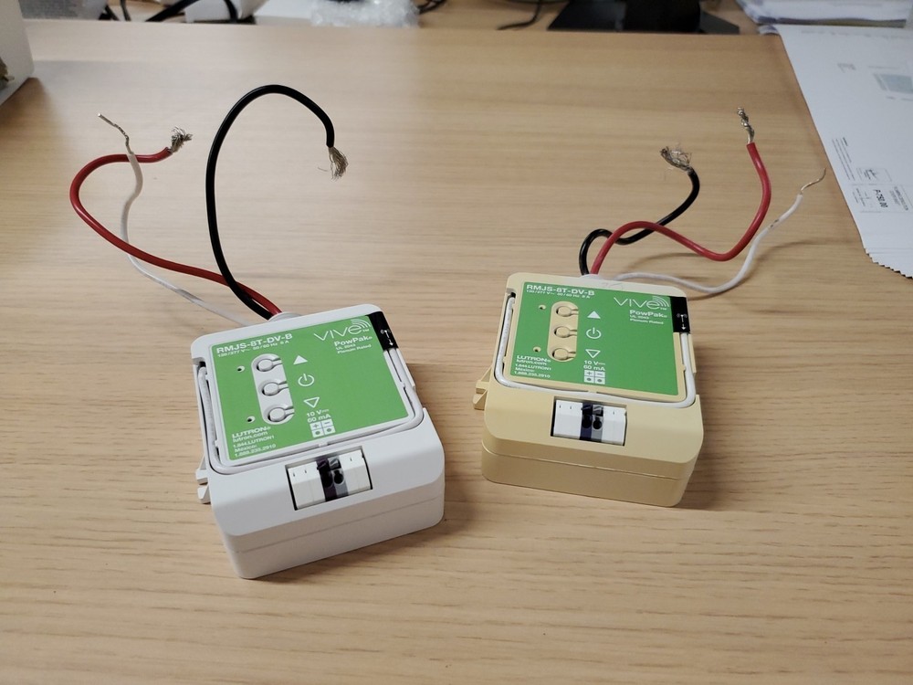 Lutron RMJS-8T-DV-B PowPak Dimming Module