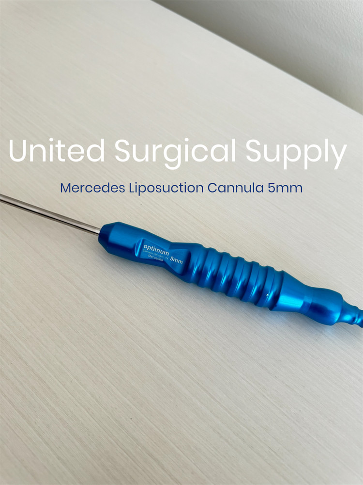 New Liposuction Cannulas Mercedes 5mm Fixed Handle