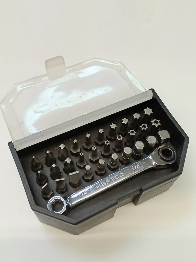 Cornwell Mini Wrench Ratchet Bit Set (30 Bits)