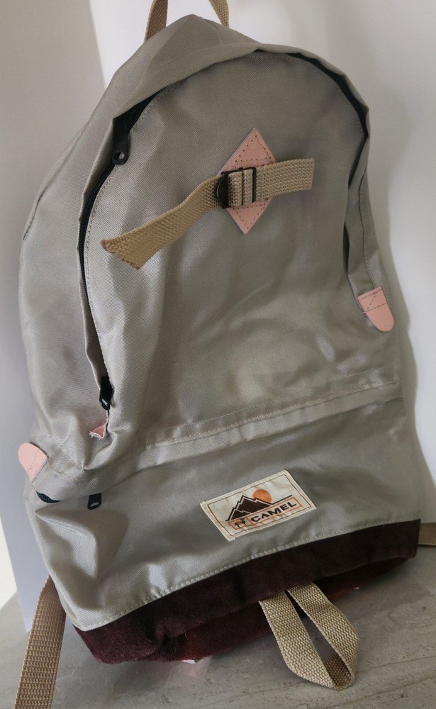 VTG Camel Cigarette Nylon 2 TIER Backpack