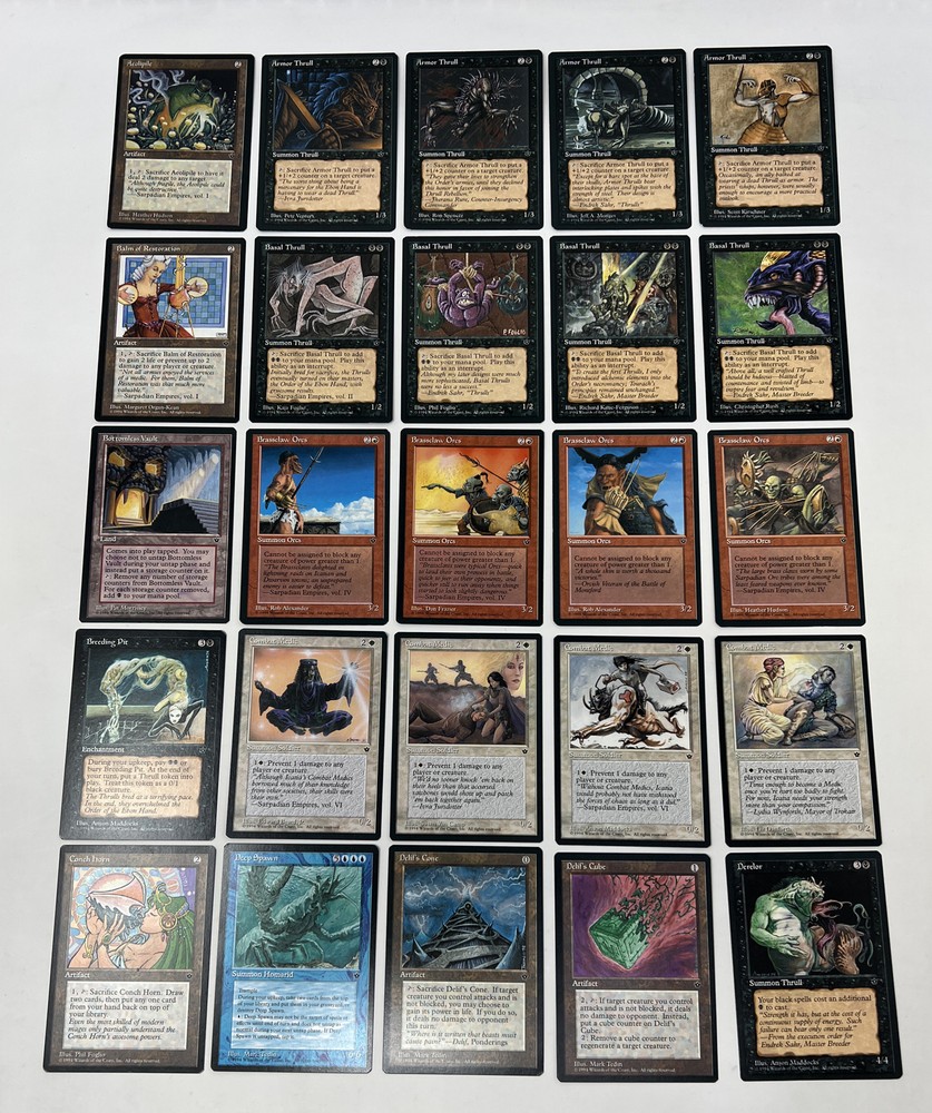 MTG Magic the Gathering Complete Set - FALLEN EMPIRES
