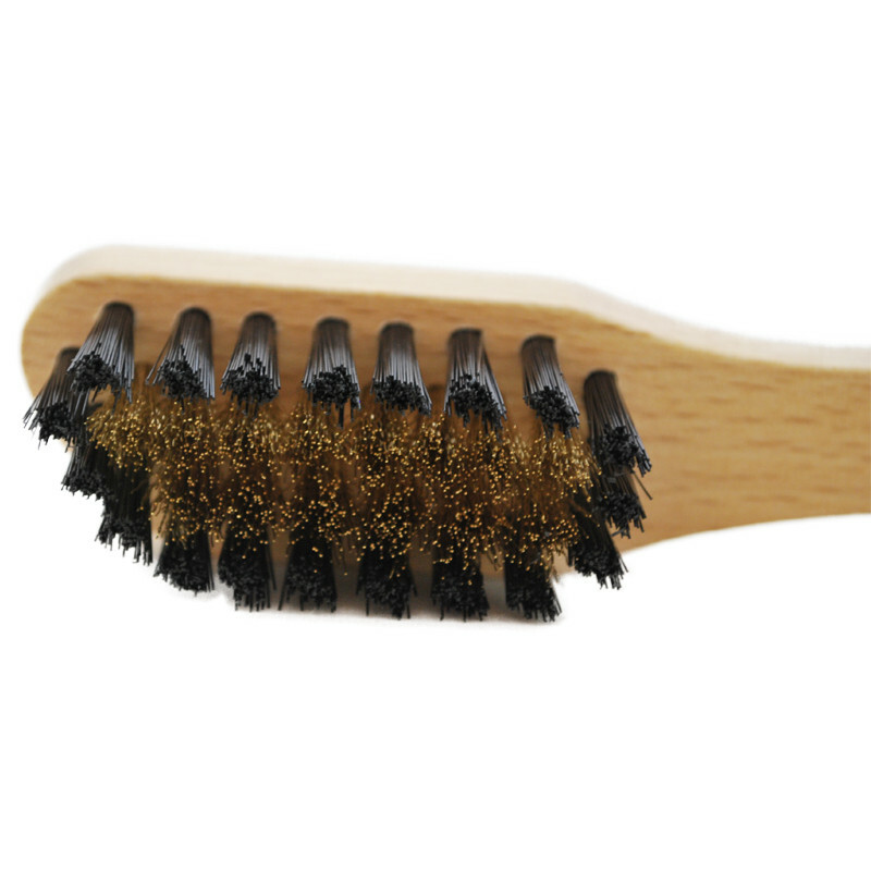 Saphir Brass Suede Brush, 6-1/4"