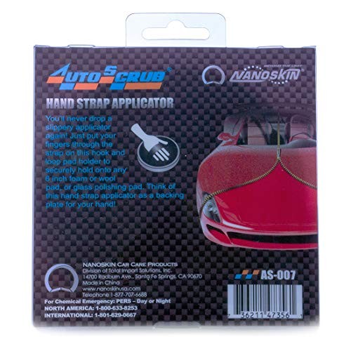 AUTOSCRUB 5 3/4" Hand Strap Applicator – Clay Bar Alternative Hand Applicator