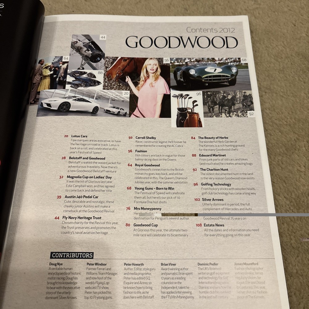 Goodwood Year 2012 Magazine