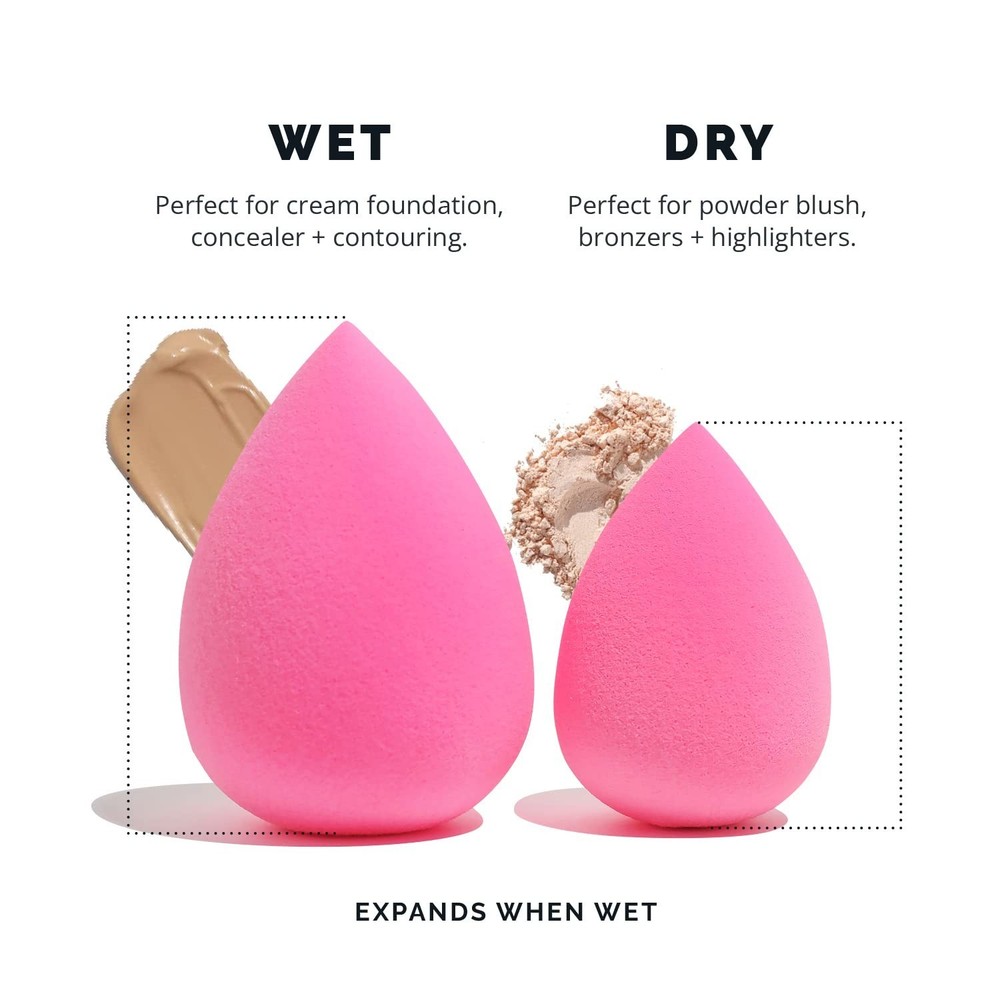 AOA Studio Beauty Makeup Sponge Blender Multiple Combo Set for Gift Makeup Bl...