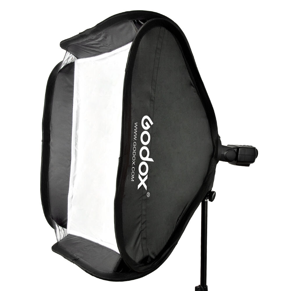 Godox 40 * 40cm / 15" * 15" Softbox Diffuser with  S-type Bracket Bowens C9M4