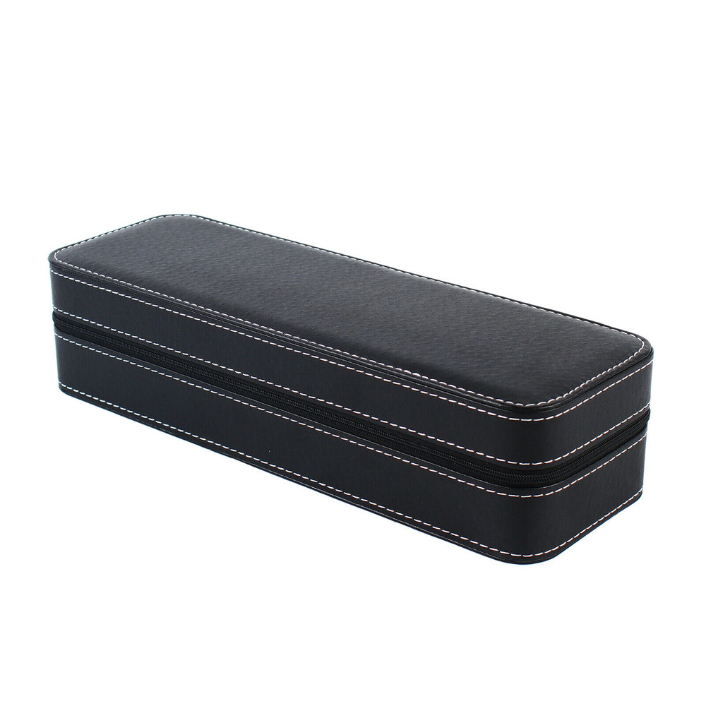 New Multiple Sizes Watch Display Case Storage Box Case | Leather Rounded Corner