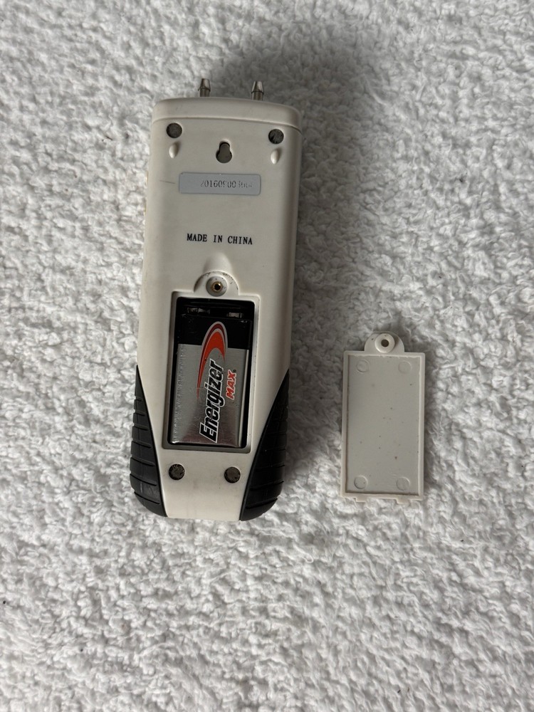 Supco DDM55 Dual Input Digital Differential Manometer with LCD Display