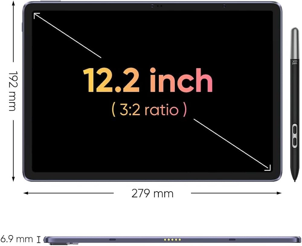 XP-PEN Magic Drawing Pad, 12 in Android Drawing Tablet & Pen 256GB