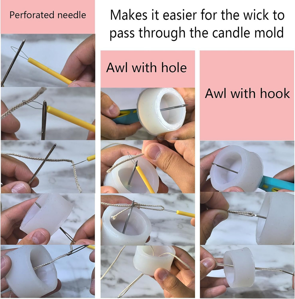 Candle Making Kit for Beginners with Storage Bag and Essential Tools