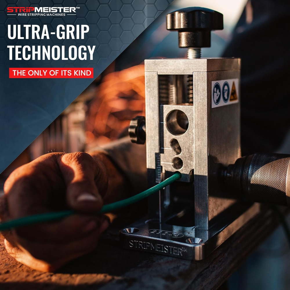 StripMeister Original Drill Powered Automatic Wire Stripper Machine for