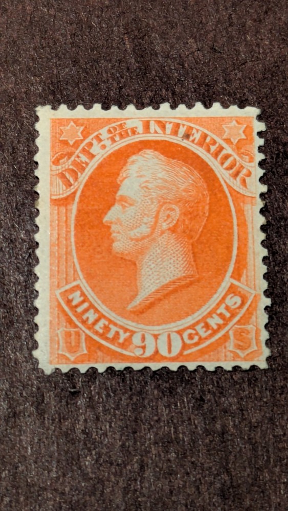 U.S. Stamp #O24 Very Fine Hinged
