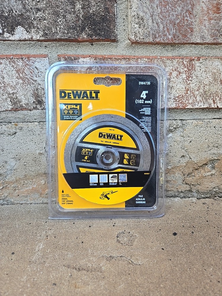 Dewalt XP4 DW4735 4" Continuous Diamond Blade