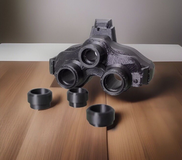 Splinter Cell night vision goggles 3D Printed for airsoft or cosplay