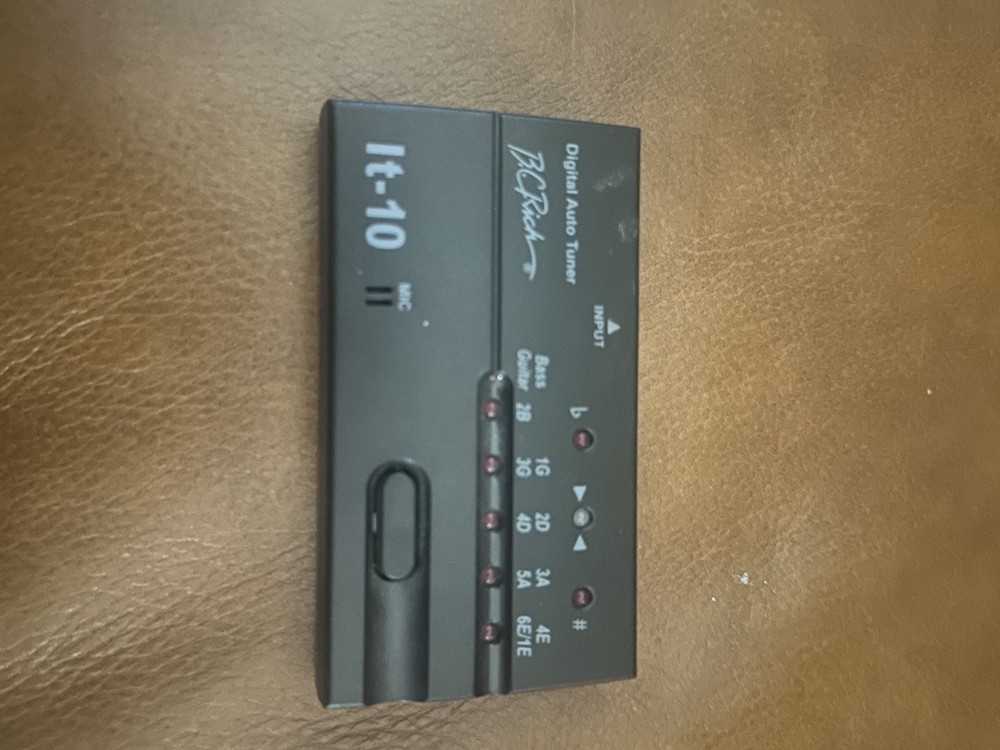 Bc Rich Guitar Tuner