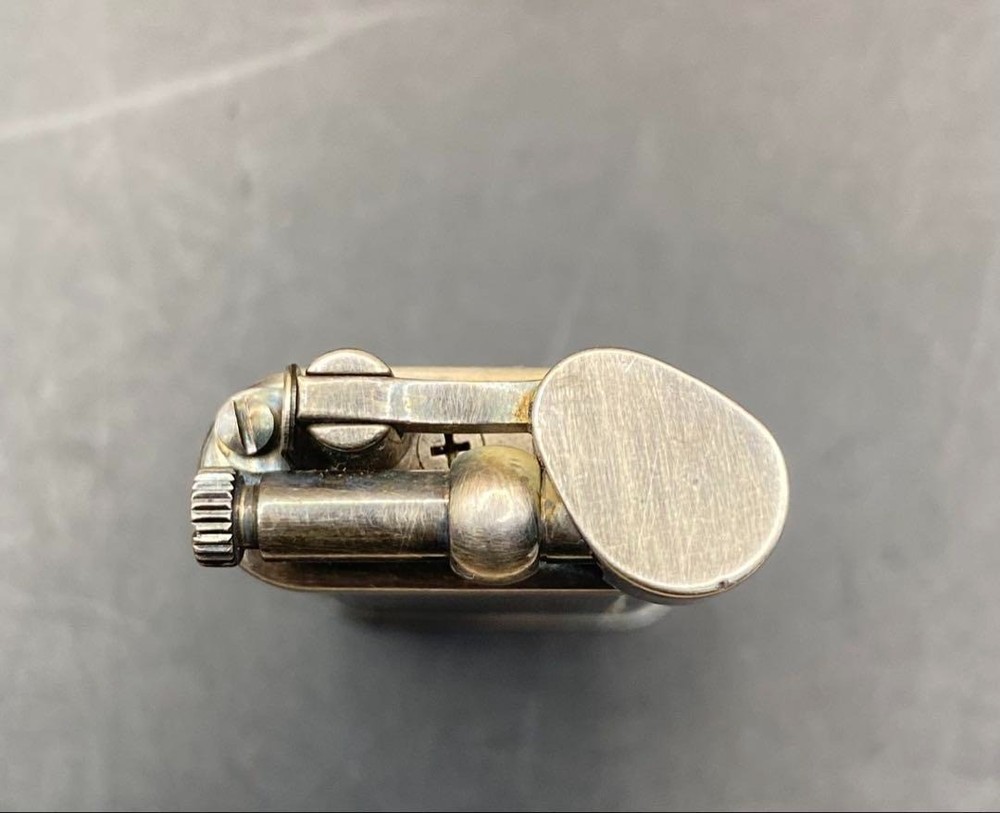Dunhill unique hammer lighter silver without box