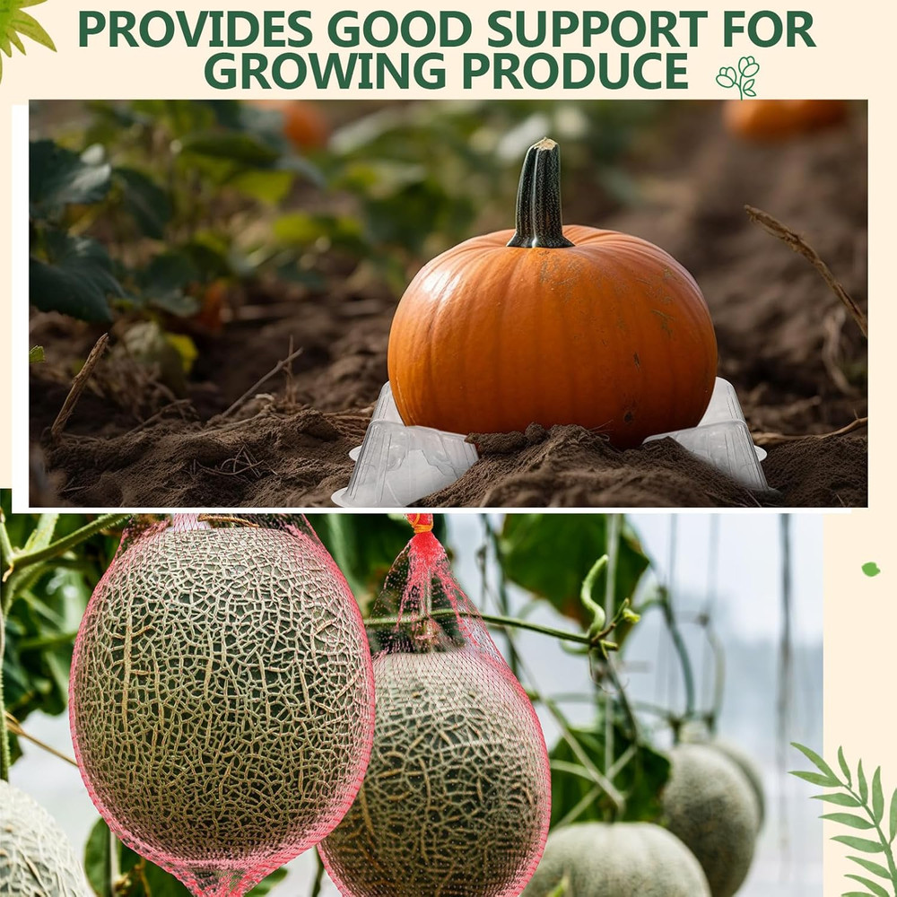 150 Pcs Melon Cradle Melon Nets Hammock Set, Thickened Watermelon Holder, Hol...