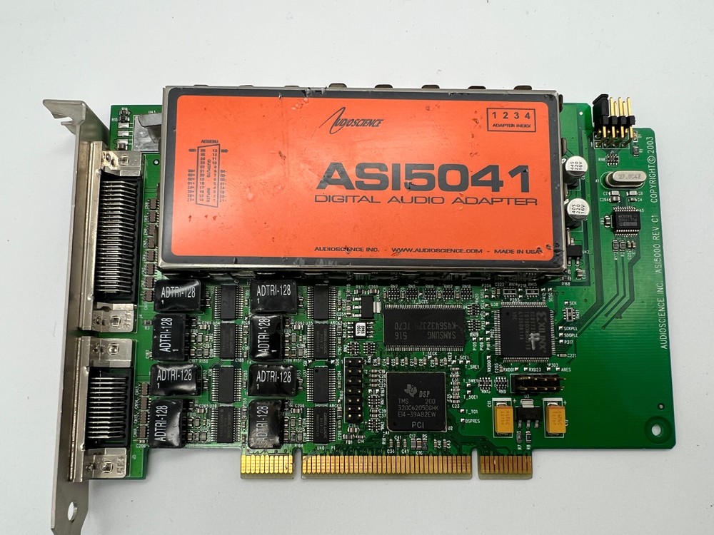 Audioscience ASI5041 PCI Multistream Linear Audio Adapter