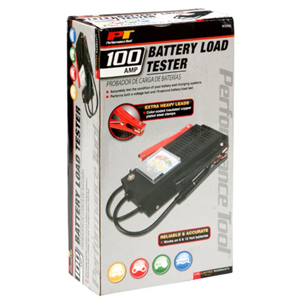 Performance Tool 100 Amp Battery Load Tester W2988