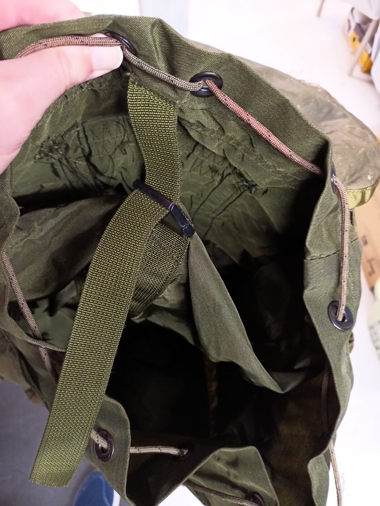 USGI Field Back Pack Combat Nylon Large LC-1 Large Green BPS No Frame