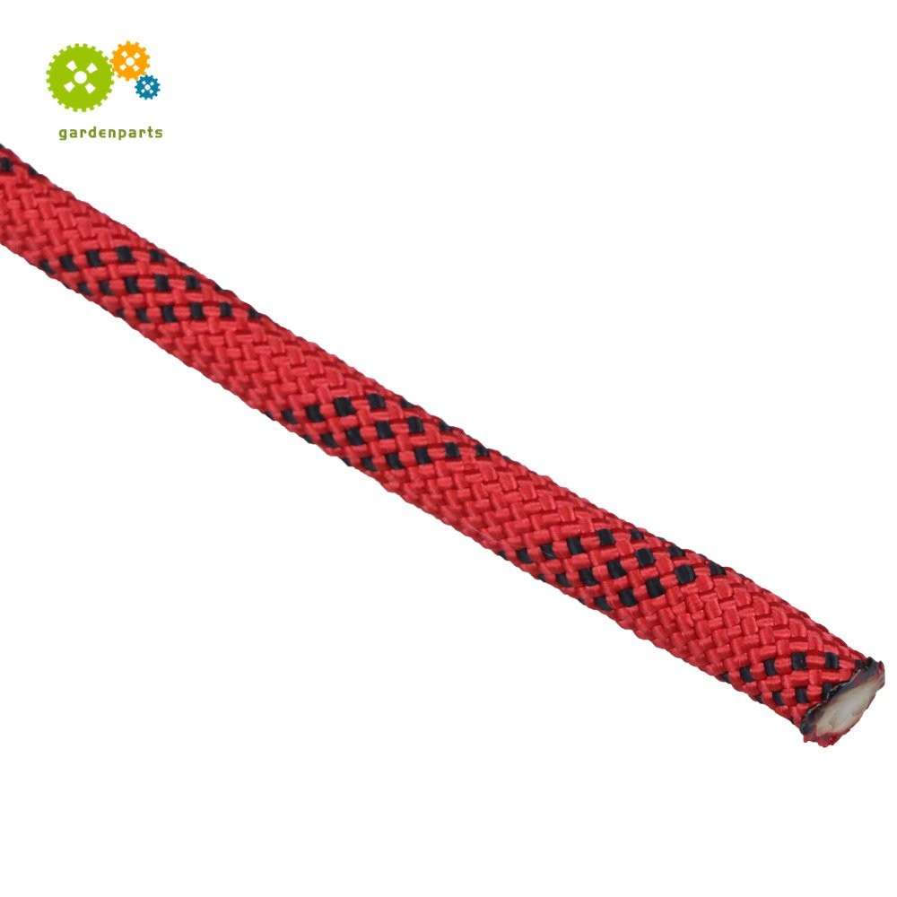 3/8" × 100' Braid Polyester Rope Arborist Tree Rope 3520Lbs High Strong
