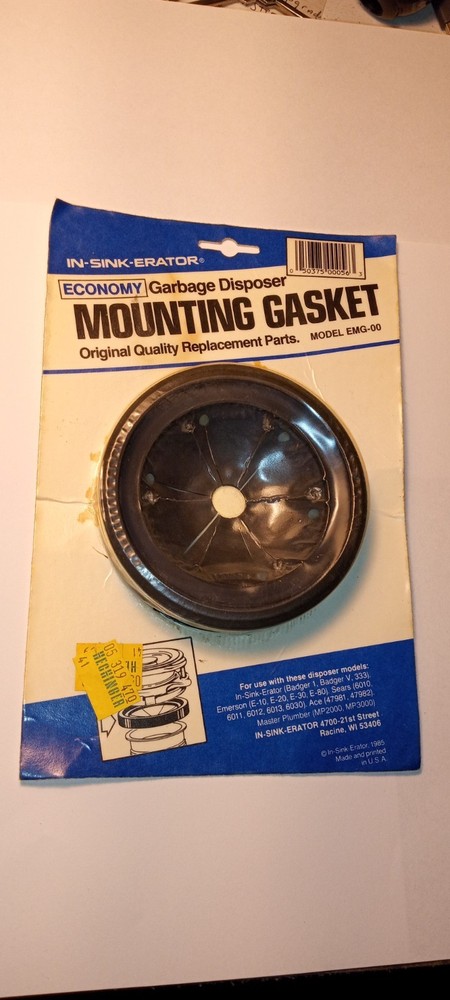 InSinkErator Standard Mounting Gasket Black SMG-00