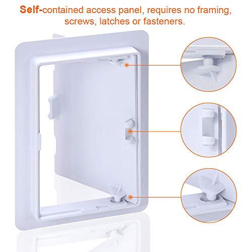 Polystyrene Plumbing Access Panel Drywall Access Door with Removable Hinged Door