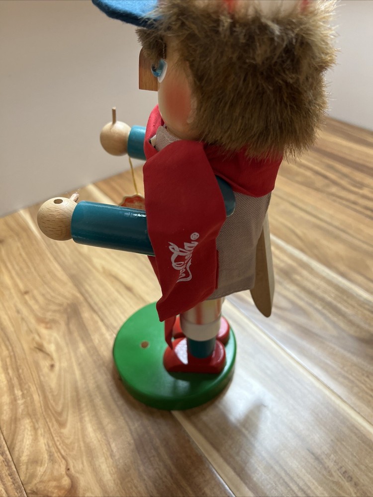 Vintage Original Steinbach Coca-Cola Collection Fan 1998 Nutcracker Missing Acc