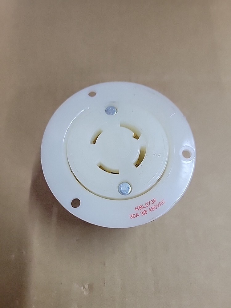 Hubbell Hbl2736 30A 3P 480V
