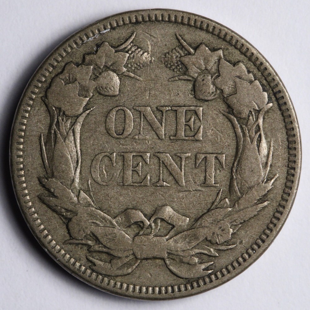 1857 Flying Eagle Cent Penny XF E117 JREW