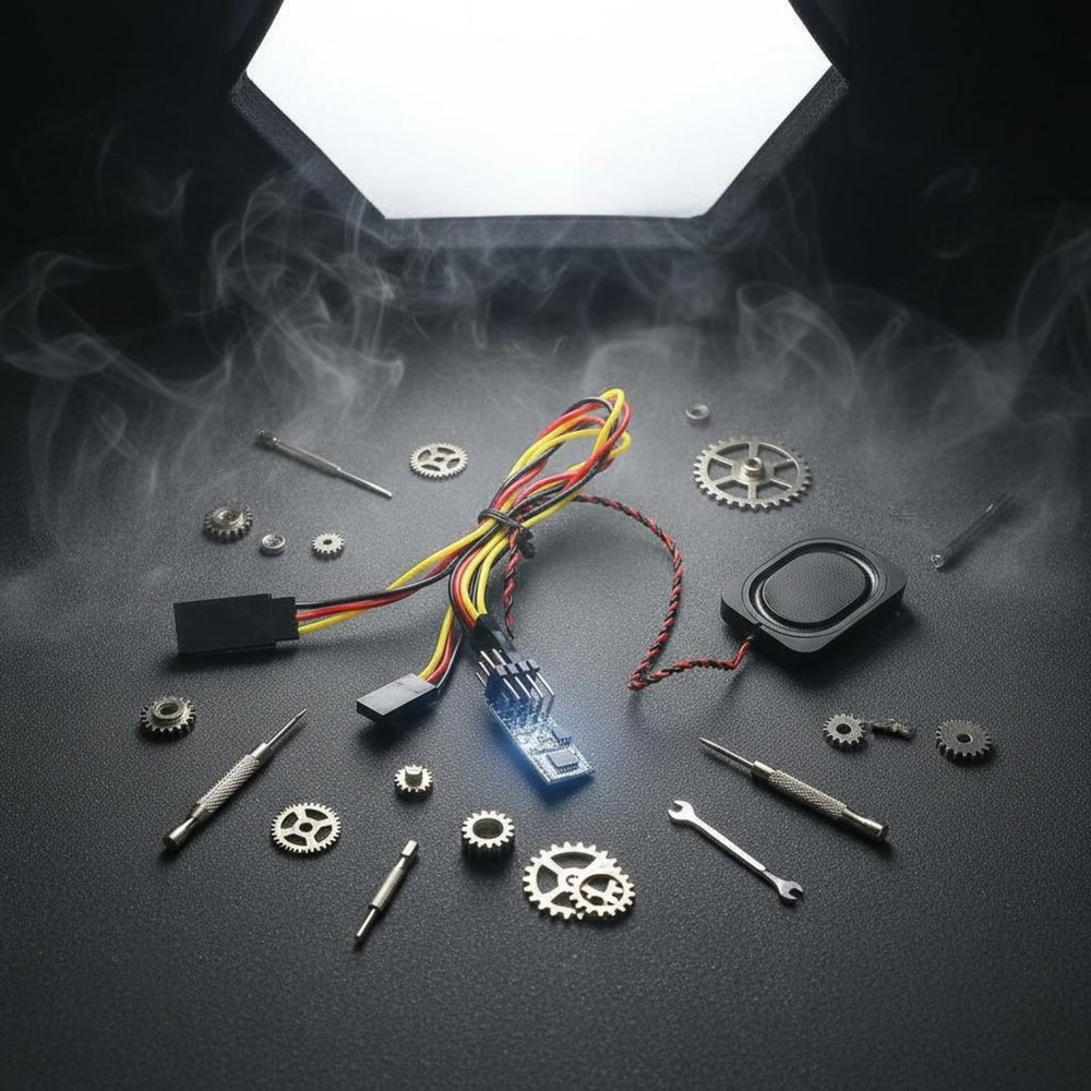 RC Car Engine Sound Simulator Easy Installation RC Vehicle Sound Module Kit