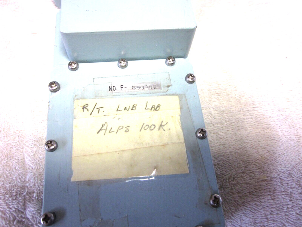 HIGH STABILITY INTERFERENCE LNB / LAB ALPS 100K F-850301
