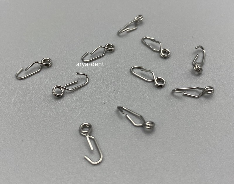 100pcs Dental Orthodontic Self-Locking Separating Spring Separator SS Springs