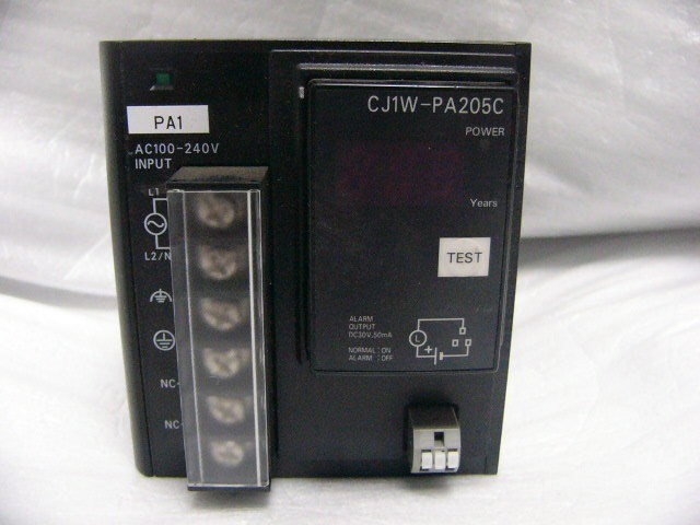 OMRON CJ1W-PA205C PLC Power Supply Unit USED