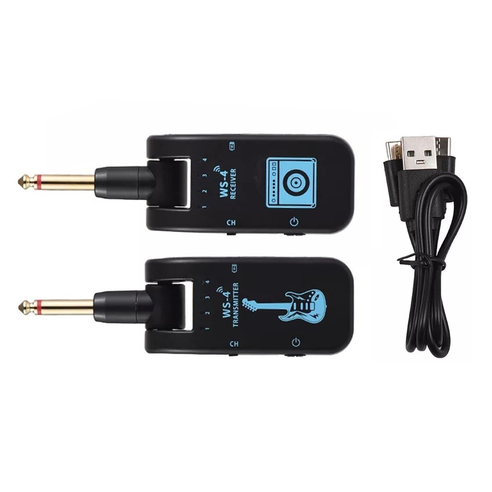 High Quality 2.4G Wireless Guitar Rechargeable Transmitter And Receiver