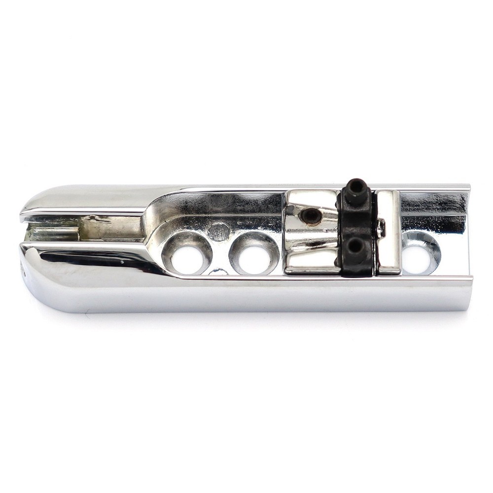 5 Strings Bass Bridge Individual Bridge Tailpiece Single String Saddles Silver