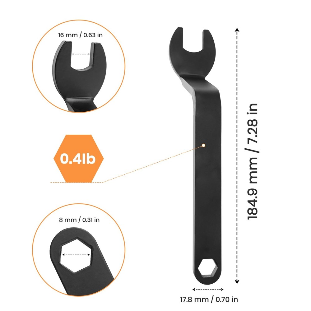 Router Accessories – RA1152 Offset Wrench Set to Change Router Bits, Compatib...