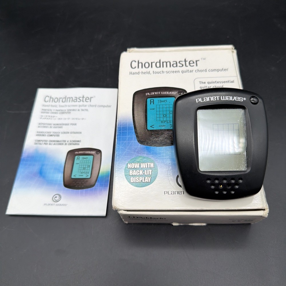 Planet Waves Chordmaster Touch Screen Chord Computer