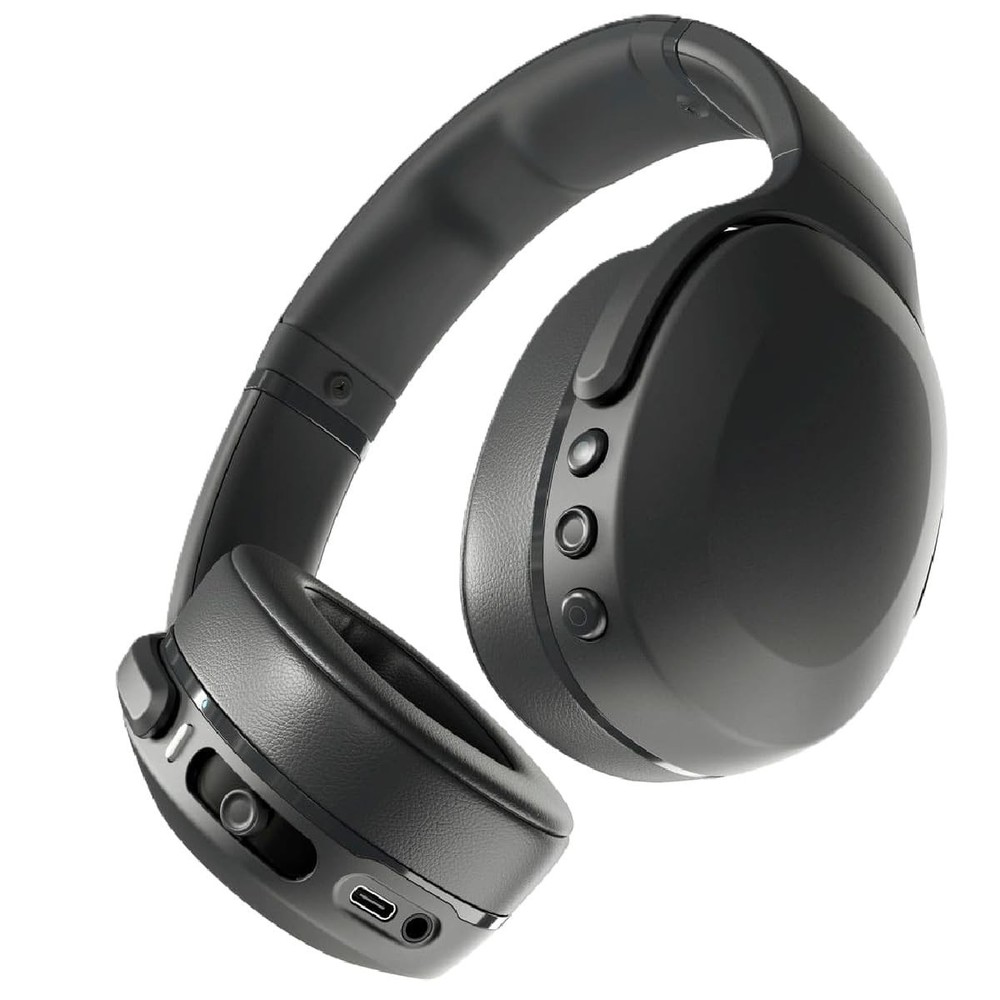 Skullcandy Crusher Evo Wireless Over-Ear Headphone - Flat Black (Blk)