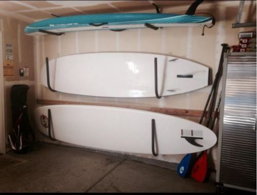 Canoe Kayak Snowboard Surfboard Paddleboard Wall Cradle Mount Storage Rack