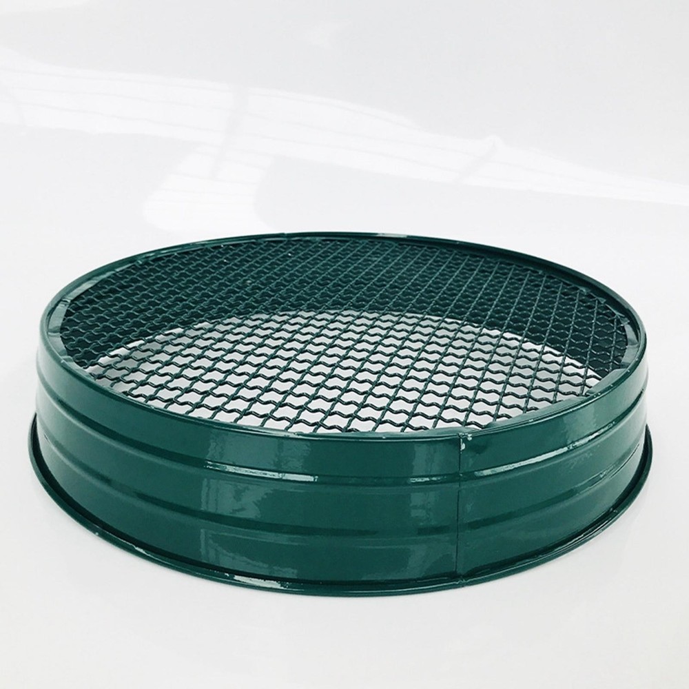 Garden Sieve Sifting Pan with 3 Mesh Differing Hole Sizes Hand Tools for