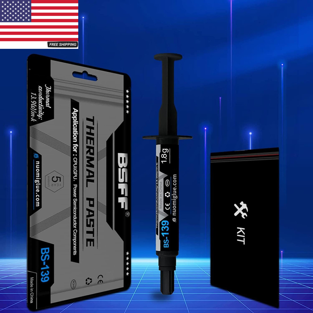 Thermal Paste, 5.5G with Toolkit CPU Paste Thermal Compound Paste Heatsink for I