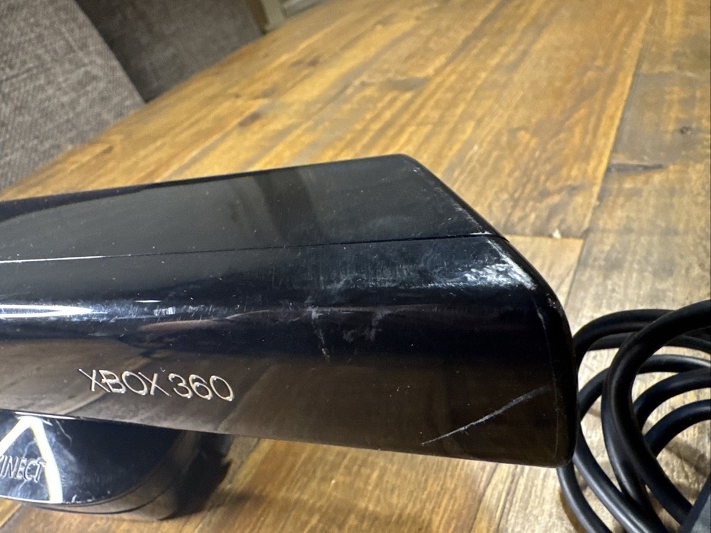 Microsoft Kinect Sensor Bar for Xbox 360 1414 with AC Power Adapter 1429 Tested