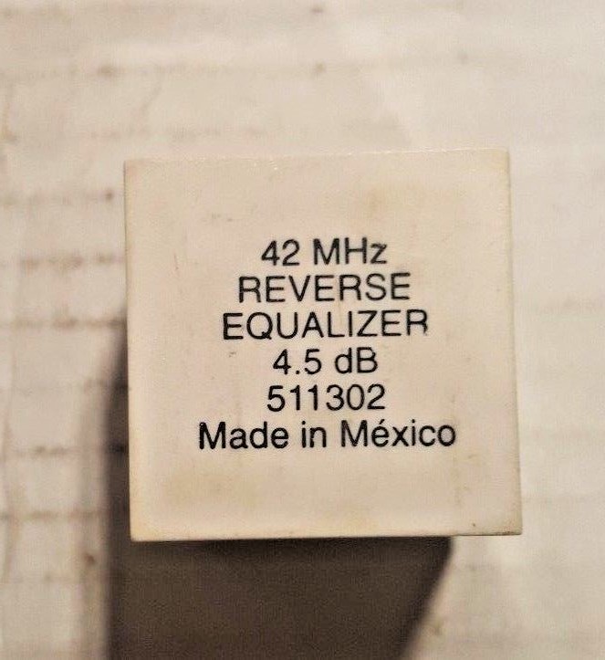SCIENTIFIC ATLANTA 511302(4.5DB/42MHZ) Reverse Equalizer